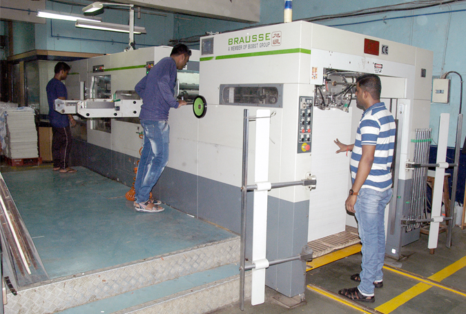 Bobst-Group Punching Machine